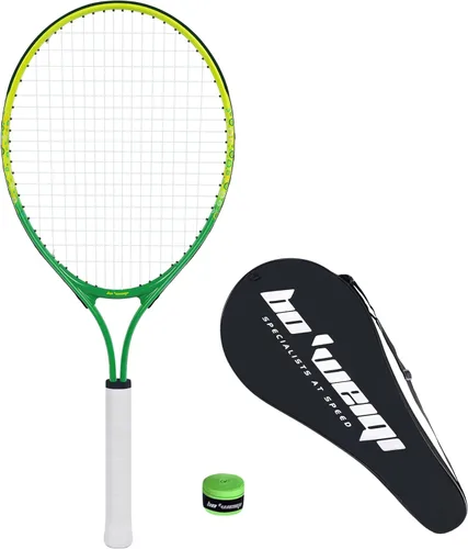 bo'weiqi Raqueta de tenis para niños de 17"-25" para edades de 2-12 años, raqueta de tenis juvenil ligera para niñas y niños, deportes al aire Verde