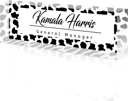 Miniatura 54 de Placa de nombre de escritorio personalizada, placa de identificación acrílica, placas de identificación personalizadas para regalos de oficina
