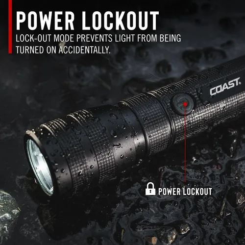 Miniatura 9 de Coast G60R linterna LED recargable impermeable de 1000 lúmenes, paquete de 2