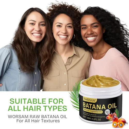 Miniatura 7 de Aceite de Batana para el Crecimiento del Cabello, 100% Puro - Aceite Orgánico Dr. Sebi de Batana de Honduras, Previene la Caída del Cabello, Elimina