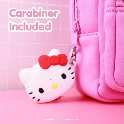 Miniatura 6 de iFace Hello Kitty - Correa de muñeca con cuentas y figura de Hello Kitty AirPods Pro 2 con mosquetón