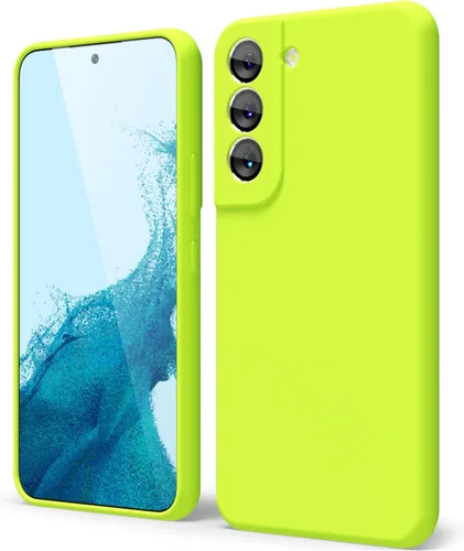 Miniatura 218 de oakxco Funda para teléfono Samsung Galaxy S21 Ultra con agarre de silicona líquida, bonita funda delgada y delgada de goma suave de TPU lisa