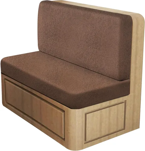 Miniatura 34 de ANARACHON Fundas de cojín elásticas con aspecto de cuero para caravana, fundas de cojín para asiento de cabina de caravana