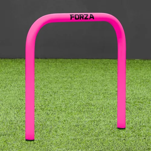 Miniatura 14 de FORZA Arcos de paso de fútbol profesional Juego de 4 objetivos de fútbol de nivel élite para mejorar las técnicas y la precisión de los pases