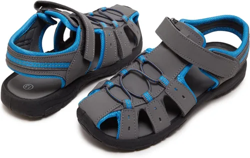 Skysole Zapatos de agua para niños, resistentes sandalias anfibias con correa trasera para playa, senderismo y deportes al aire libre,