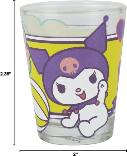 Miniatura 6 de Bioworld Hello Kitty and Friends - Mini vasos de 1.5 onzas (juego de 4)