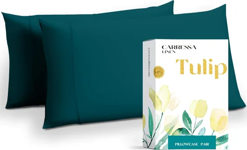 Miniatura 68 de Carressa Linen - Juego de sábanas de 800 hilos de 100 % algodón egipcio, tamaño King (4 piezas, arena del desierto) suave, refrescante, bolsillo