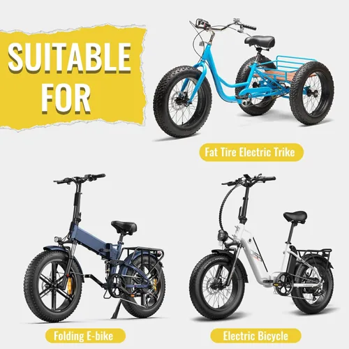 Miniatura 5 de MOHEGIA Neumático para Bicicleta Eléctrica de Llanta Ancha: 20x4.0/26x4.0 Pulgadas, Neumático de Reemplazo para Bicicleta de Montaña Eléctrica
