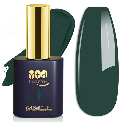 Miniatura 17 de YTD Likomey Esmalte de uñas de gel blanco, 0.5 onzas líquidas, manicura y pedicura para manicura y pedicura de verano, esmalte de color UV, 0.5