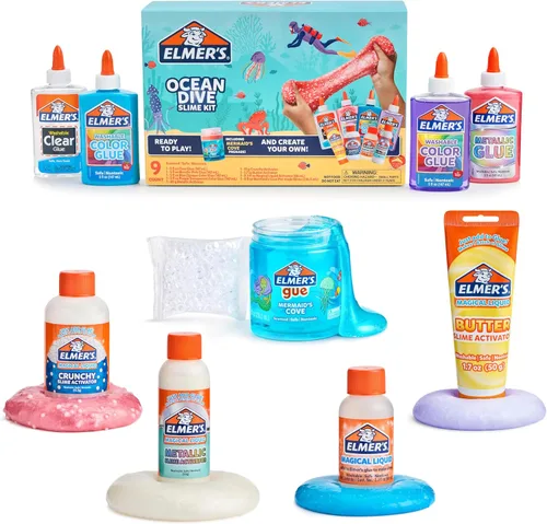 Miniatura 11 de Elmer's Infinity and Beyond Slime Kit con personajes de Toy Story, suministros de slime, pegamento de color, slime esponjoso, kit de 10 piezas