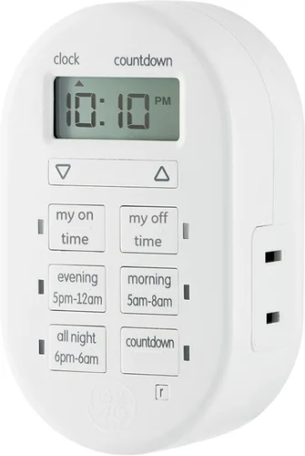 Miniatura 11 de myTouchSmart Simple Set Temporizador digital de 7 días, 2 temporizador de toma de tierra, temporizador de salida interior de salida del sol-puesta