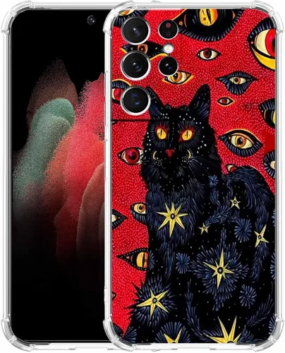 Miniatura 49 de Funda estética de collage para Samsung Galaxy S23 Ultra, patrón de citas positivas, funda de TPU suave de moda compatible con Galaxy S23 Ultra