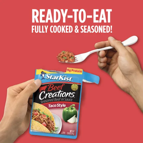 Miniatura 77 de StarKist Chicken Creations BOLD - Bolsa estilo búfalo (5 onzas, 12 unidades) Carne blanca totalmente cocida con alto contenido de proteínas, sin