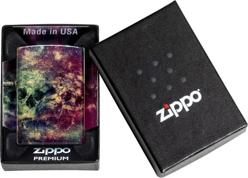 Miniatura 6 de Zippo Galaxy Skull Design 540 - Encendedor de bolsillo de latón