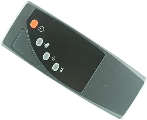 Generic Mando a distancia de repuesto para Twin Star ChimneyFree CFI021ARU-06 DFI030ARU-A004 DFI030ARU-06 DFI031ARU-17 Calentador eléctrico de