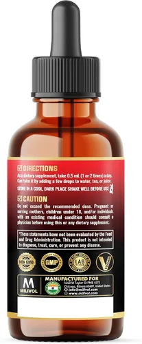 Miniatura 9 de Gotas líquidas de selenio 7 en 1, selenometionina de 200 mcg para hombres y mujeres, suplemento puro de apoyo tiroideo, tintura de alta absorción