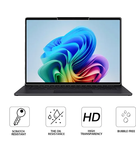 Miniatura 8 de Megoo - Protector de pantalla para laptop Microsoft Surface 8/7 de 13.8 pulgadas (2026/2024), película protectora de vidrio templado ArmorShield