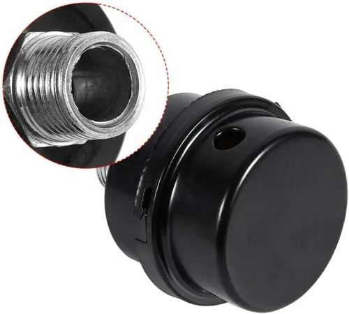 Miniatura 4 de HL018200AV Compresor de Aire Filtro Silenciador de Compresor de Aire de Metal Filtro de Admisión Silenciador de Sonido Silenciador 0.787 in Rosca