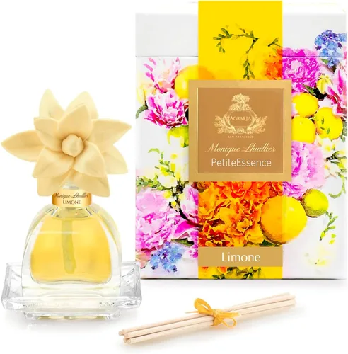Miniatura 40 de AGRARIA Set de Difusor de Aroma de Flores y Varillas AirEssence, Juego de Fragancia Botánica de Flores Sola Hecho a Mano, Juego de Difusor de Aceite