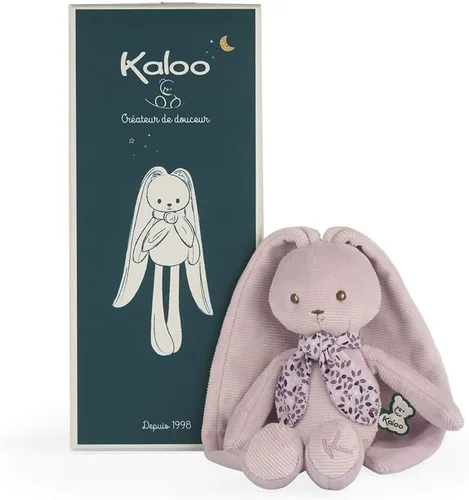Miniatura 16 de Kaloo Lapinoo My First Friend K969938 - Conejo de pana, lavable a máquina, 10 pulgadas de alto en caja de regalo, color aguamarina a partir de 0 años
