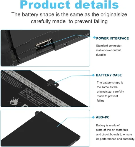Miniatura 5 de Fancy Buying JPFMR DN33X RDNP5 65N6H - Batería de repuesto para laptop Dell Chromebook 3100 3400 2 en 1 5488 5493 5593 P90F Series Notebook 0JPFMR