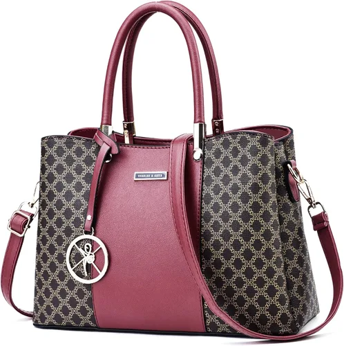 Miniatura 33 de KURGOOL Bolsos y bolsos de mano para mujer, bolso de hombro con asa superior, bolsa de mensajero para mujer