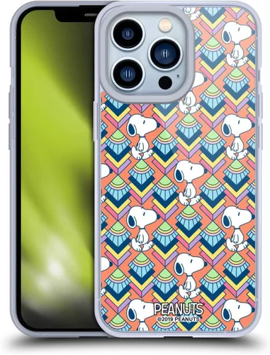 Miniatura 162 de Head Case Designs Snoopy Deco Dreams - Funda de gel suave con licencia oficial de Peanuts Blue Pattern compatible con Apple iPhone 7 Plus/iPhone 8