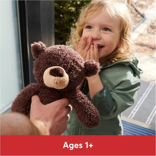 Miniatura 19 de GUND Peluche de oso de peluche, marrón chocolate, 13.5 pulgadas Gris