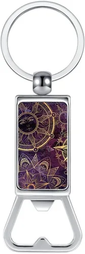 Miniatura 8 de WIRESTER Llavero de metal para abrebotellas, abridor de botellas de cerveza, llavero para cocina, bar, restaurante, fácil de transportar, mariposa