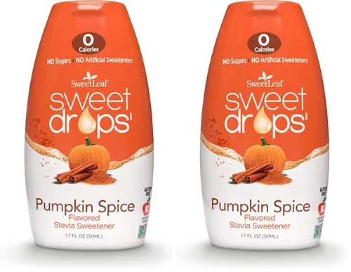 Miniatura 11 de SweetLeaf Sweet Drops - Paquete variado de líquidos de stevia, chocolate, caramelo, vainilla, especias de calabaza, alternativa de jarabe de café