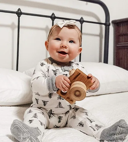 Miniatura 4 de Burts Bees Baby unisex-baby Unisex Pajamas Zip-front Non-slip Footed Sleeper Pjs Organic Cotton