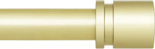 Miniatura 11 de Byondeth - Cortineros para ventanas de 16 a 88 pulgadas, longitud ajustable, 1 pulgada de diámetro, cortinero con remates de aluminio, níquel Níquel