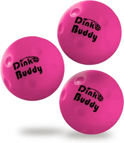 Miniatura 9 de Kelso Pickleball, pelotas de pickleball de espuma PU para reducir el ruido, mejora la coordinación ojo-mano, uso en interiores y exteriores, pelotas