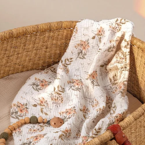 Miniatura 74 de lulumoon Sábanas de muselina para moisés para bebé: sábanas ajustables suaves para moisés de cabecera para niños y niñas Oliva y Crema