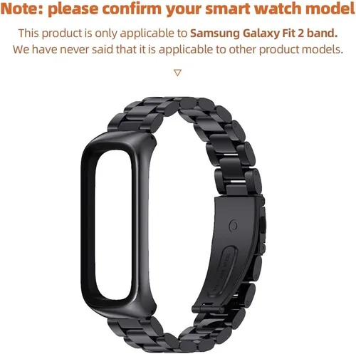 Miniatura 2 de Correa compatible con Samsung Galaxy Fit 2 SM-R220 Bandas para mujeres y hombres, correas deportivas de repuesto para Samsung Galaxy Fit2