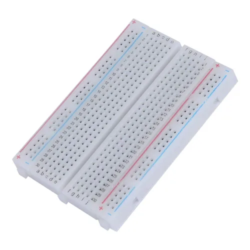 Miniatura 7 de Solderless 400 puntos de lazo placa de prueba reutilizable del circuito de la tabla de pan