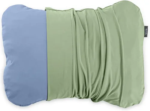 Miniatura 9 de HEST Almohada de campamento (pequeña), espuma viscoelástica resistente a la temperatura, esencial para camping, mochileros y aventuras al aire