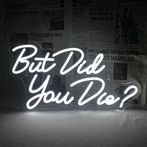 Miniatura 11 de Letrero de neón LED Horseneon Mejor Tarde Que Nunca, Letras de Letreros de Neón para Decoración de Pared, Letrero de Luz de Neón Blanco Cálido