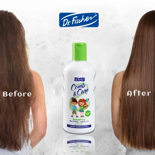 Miniatura 2 de Dr. Fischer Champú y acondicionador 2 en 1 para niños, niños pequeños y bebés. Fórmula sin desgarros y desenredante.