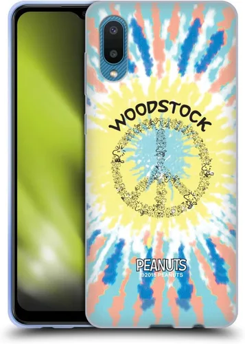 Miniatura 39 de Head Case Designs Funda de gel Woodstock 50th con licencia oficial de Peanuts Snoopy Guitar 1969 [protección de grado militar] compatible