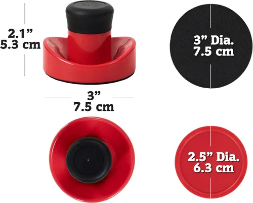 Miniatura 2 de Mesa de hockey de aire de Hall of Games, juegos de arcade para interiores con sistemas electrónicos de puntuación, perfecta para salas