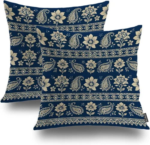 Miniatura 19 de Shrahala Funda de almohada decorativa de castillo oscuro de Halloween, casa con murciélagos de bruja, esqueleto, funda de almohada cuadrada mezclada