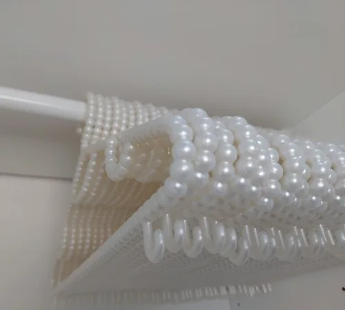 Miniatura 3 de Perchas de perlas de plástico resistentes de 10 piezas. Colgador de novia para vestido de novia. Perchas de dama de honor. Percha para camisa