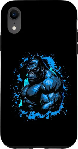 Miniatura 8 de iPhone 12 Pro Max Gorilla Workout Animal Beast Muscles Bodybuilding Gym Case