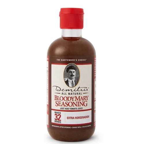 Miniatura 8 de Demitri's Bloody Mary Seasoning Chilies & Peppers – Spicy Bloody Mary Mix – Mezclador concentrado – Sabor intenso – Perfecto para fiestas de brunch