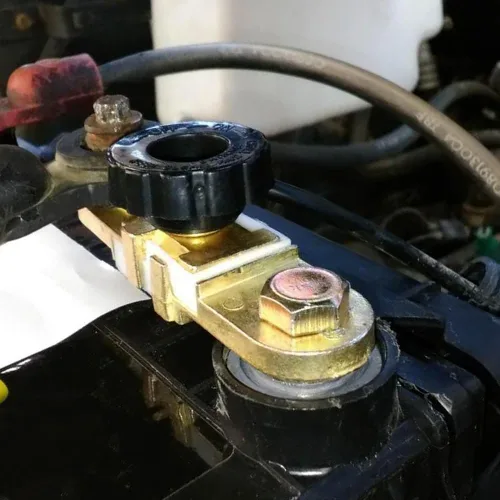 Miniatura 8 de Ampper Interruptor de desconexión de batería de poste lateral 12V, interruptor de desconexión rápida de corte de batería, interruptor de apagado