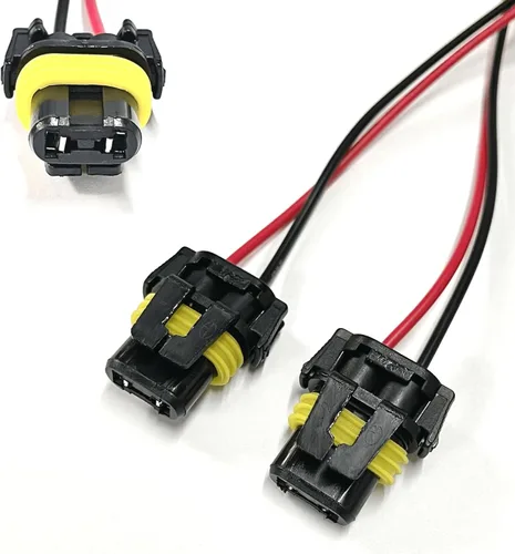 Miniatura 2 de x xotic tech H4 9003 HB2 Arnés de cable de servicio pesado hembra conector de extensión de coleta H4 a 3 pines adaptador para luz antiniebla, etc. 2