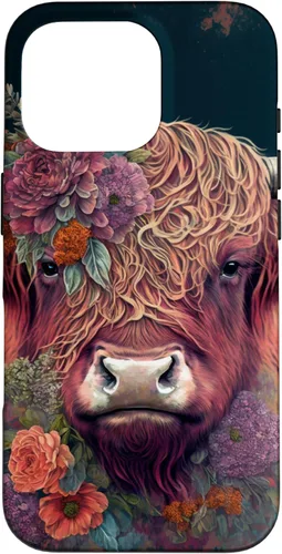 Miniatura 19 de Funda para iPhone SE (2020) / 7 / 8 Western Boho Highland Cow Farmer Lover