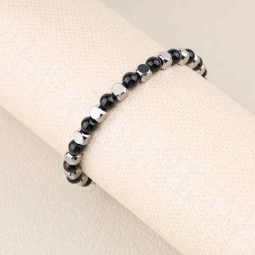 Miniatura 6 de GAVU Pulsera de cuentas simples de cristal curativo para hombre