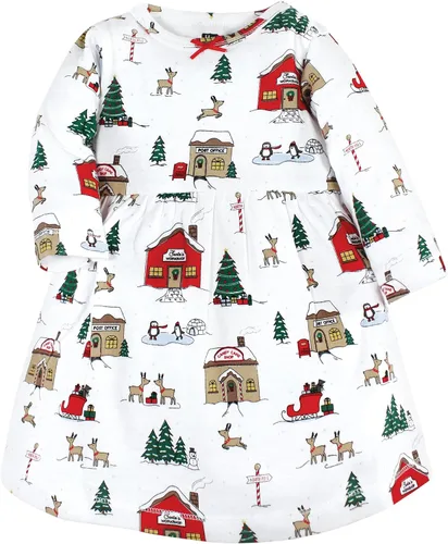 Miniatura 3 de Hudson Baby Vestidos de algodón para bebés y niñas